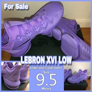 SOLD LEBRON XVI LOW violet